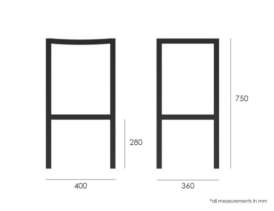 Halki Bar Stool Measurements